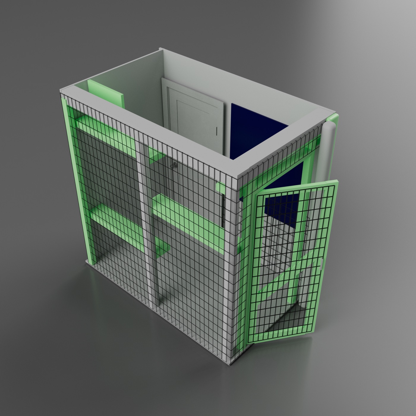 Sample 3D catio render